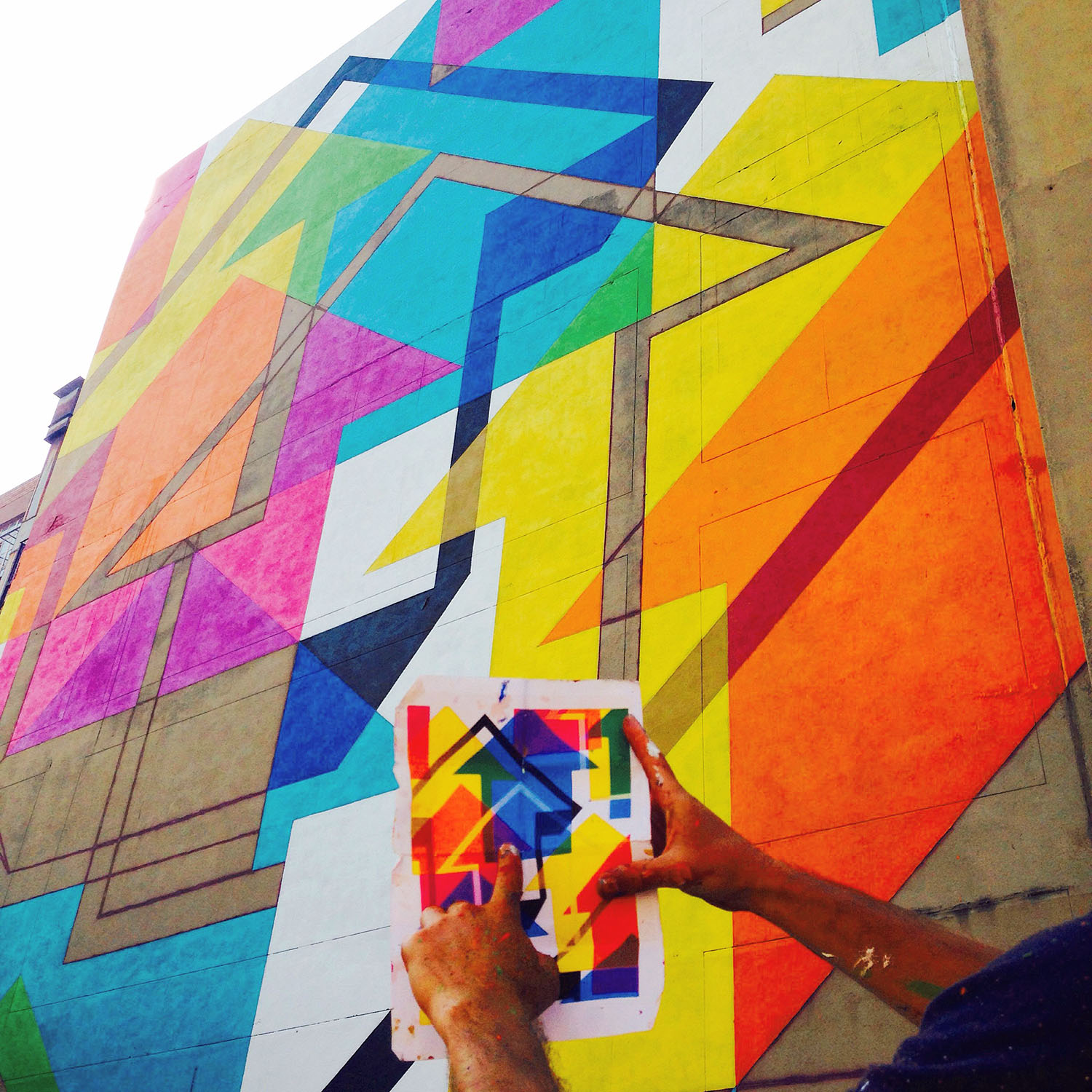 “Incognito”, a new mural by ABOVE in Johannesburg, South Africa