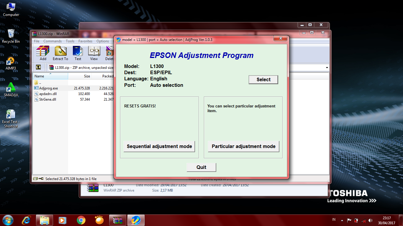 Download Resetter Epson Dan Canon Download resetter Epson L1300 Unlimited