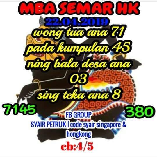 Kode Syair Hkg Senin 22 April 2019 Kode Syair Sgp Hk Sd Motesia Kode Syair Hkg Senin 22 April 2019 Kode Syair Sgp Hk Sd Motesia