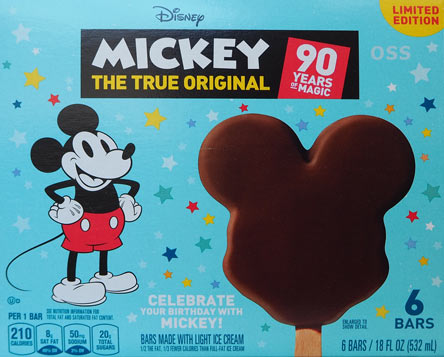 On Second Scoop: Cream Mickey Mouse Cream Bars