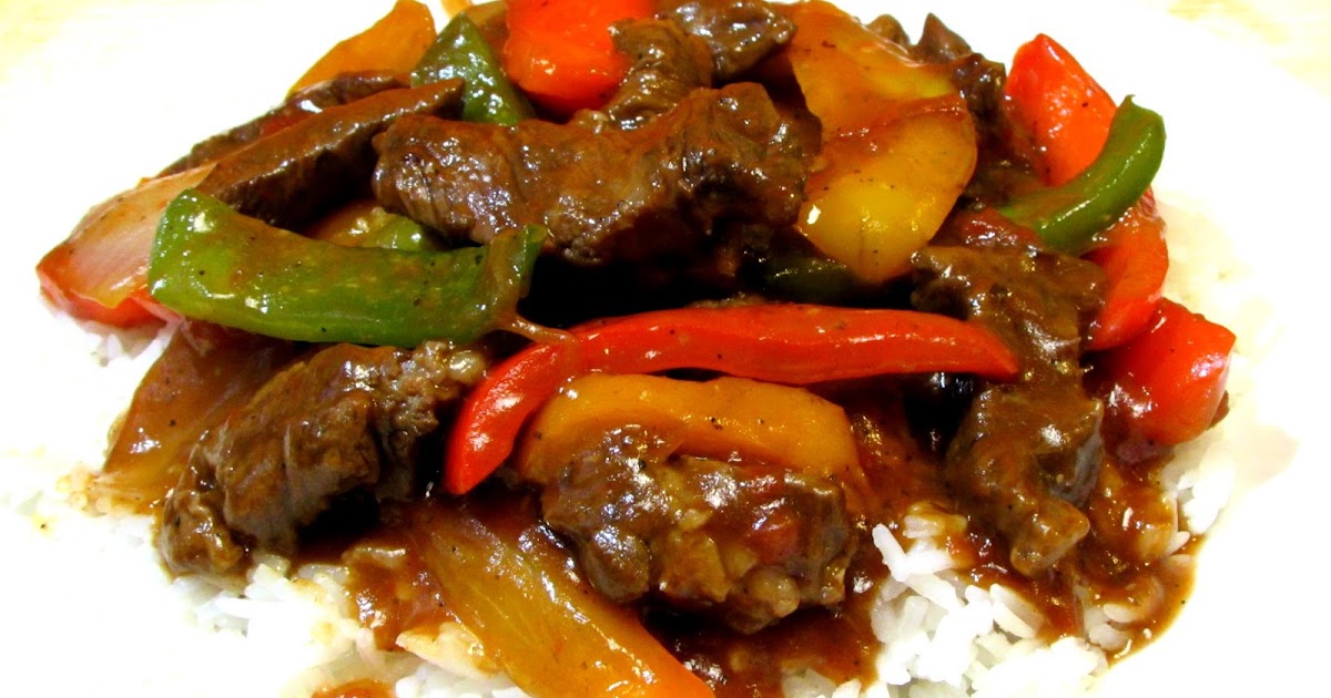 The Wolfe Pit Pepper Steak Recipe Slow Cooked Pepper Steak