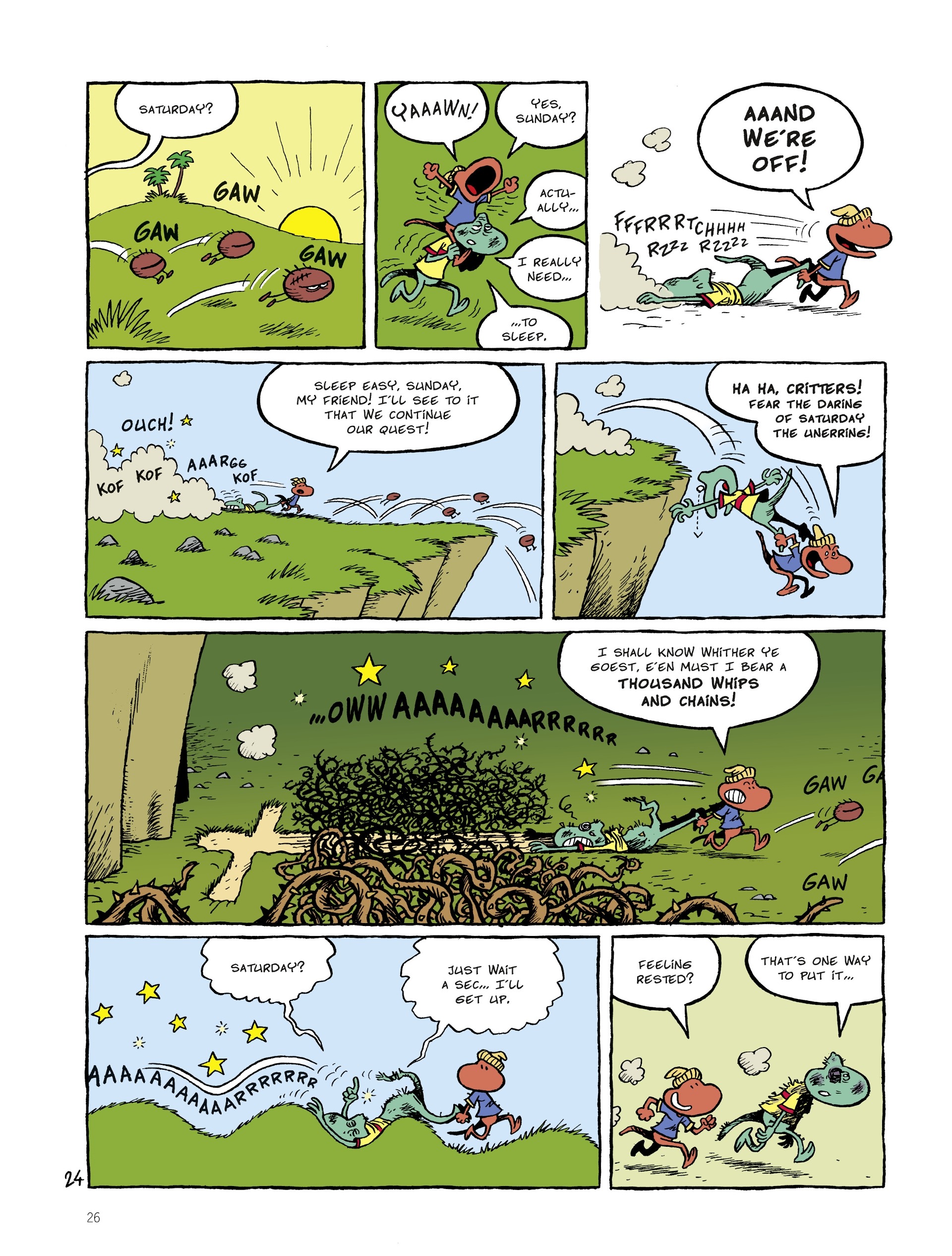 Read online Saturday and Sunday comic -  Issue #1 - 26