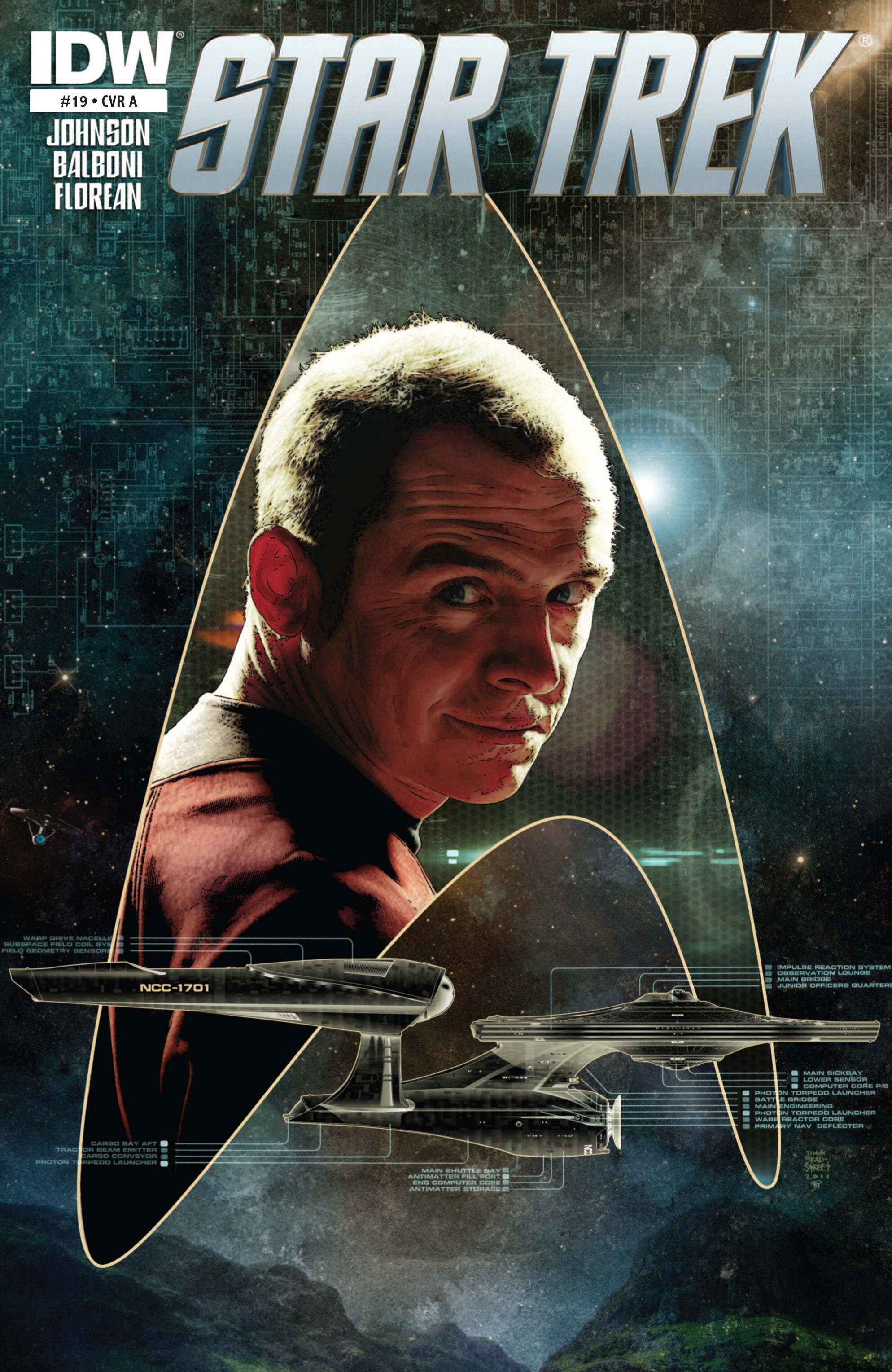 Read online Star Trek (2011) comic -  Issue #19 - 1
