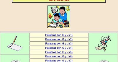 Arcoiris De Fantasia Palabras Con G J
