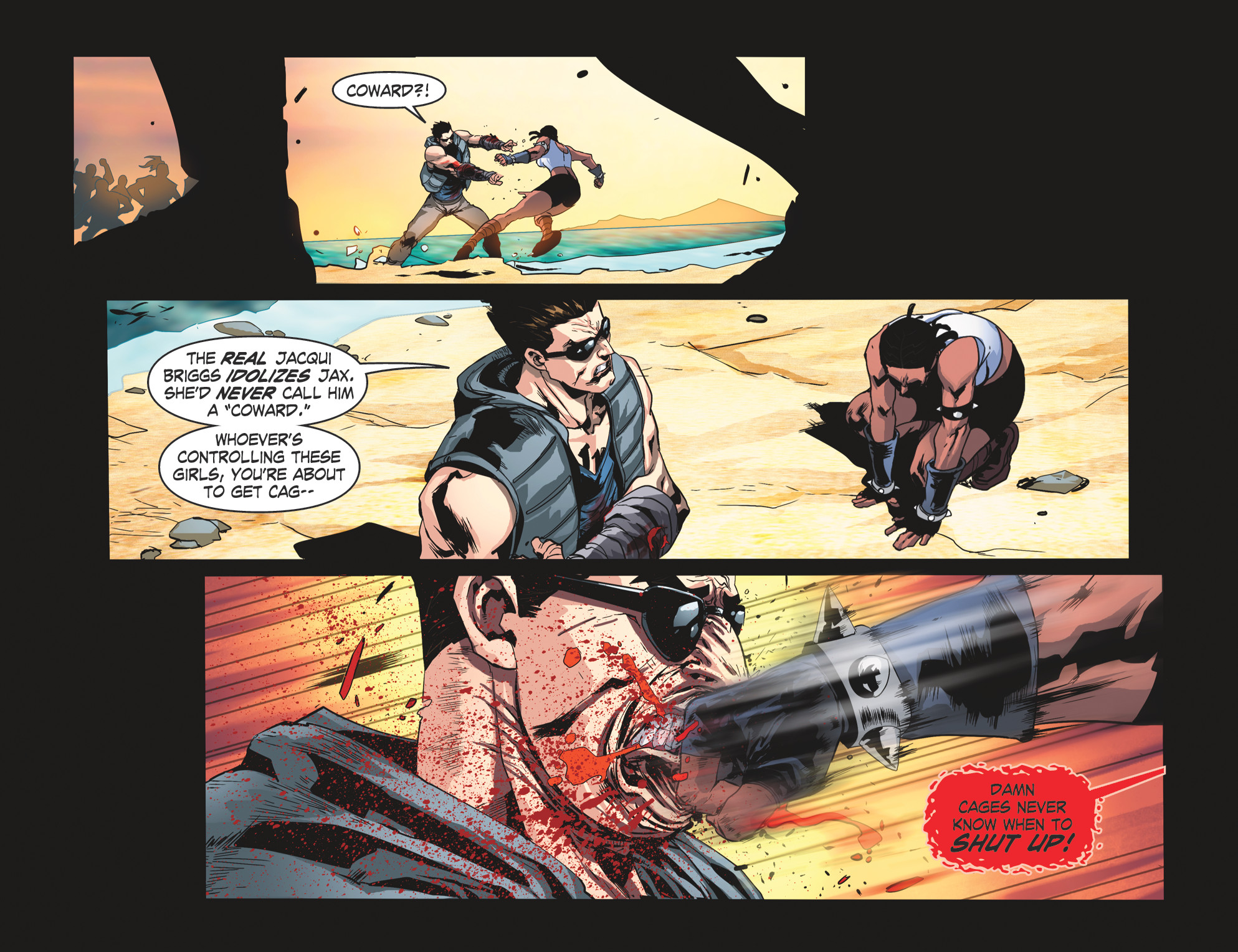 Read online Mortal Kombat X [I] comic -  Issue #25 - 9