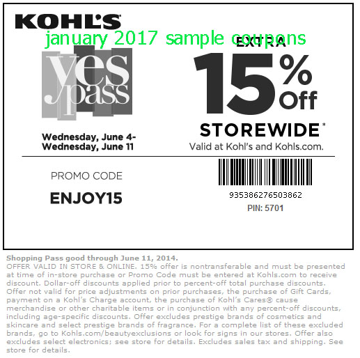 Free Promo Codes and Coupons 2023 Kohls Coupons