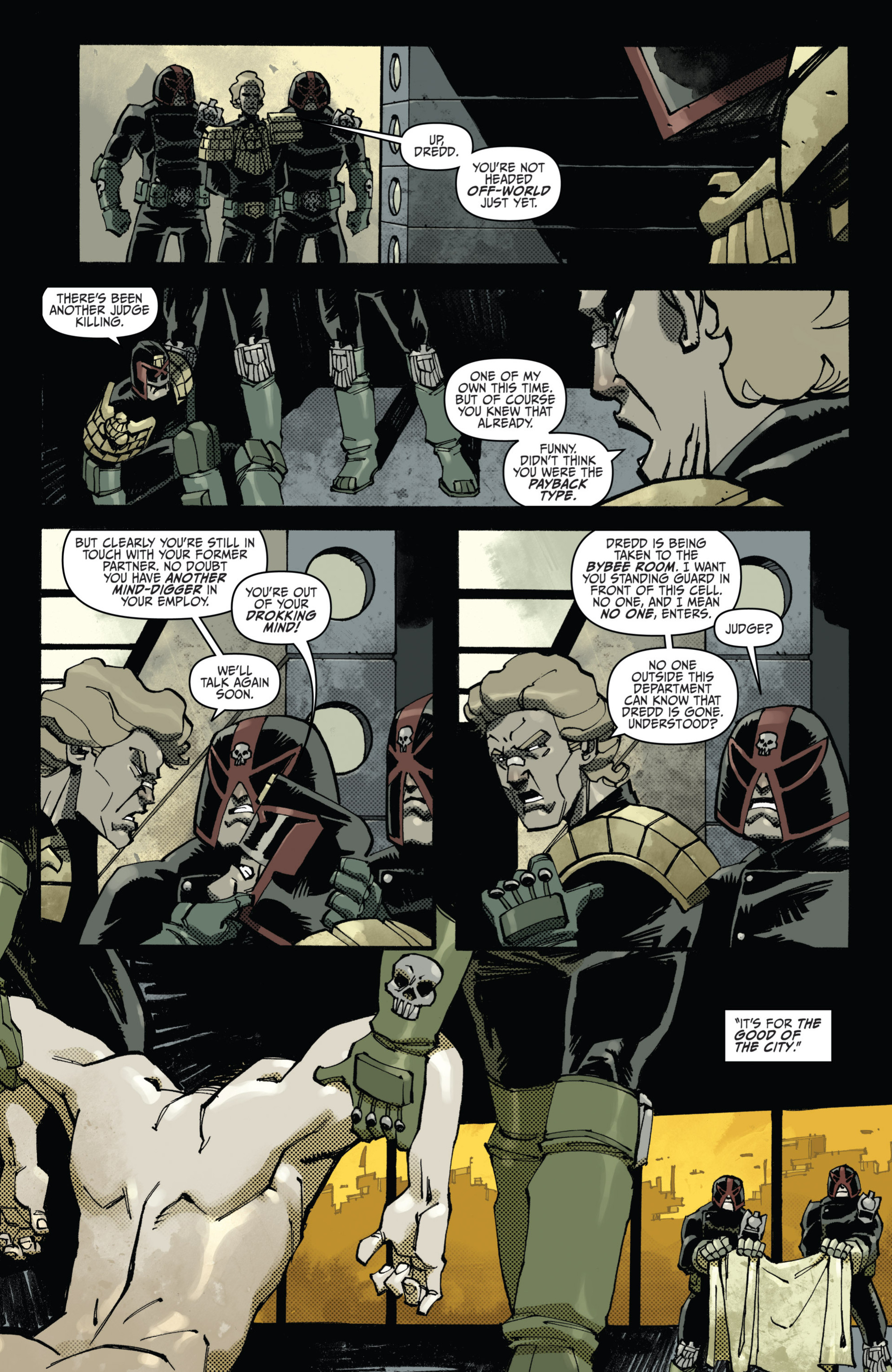 Read online Judge Dredd (2012) comic -  Issue #16 - 10
