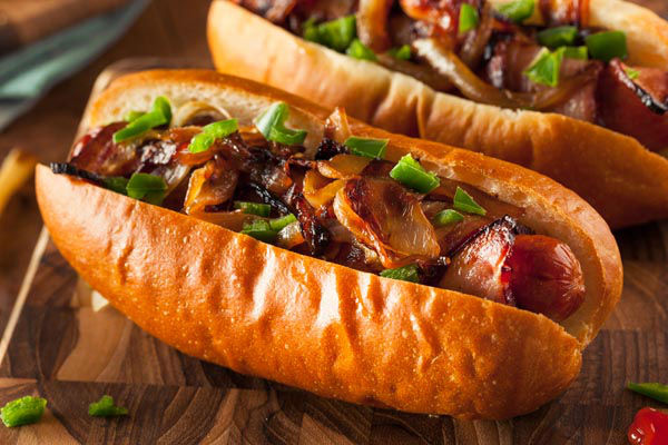 Sri Lankan Recipe: Grilled Link Hot Dogs උනු බල්ලො