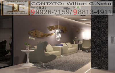 recepicao-apartamentos-venda-edificio-residencial-sangeovense-maceio-alagoas no sangeovese temos uma Linda recepção para acomodar momentaneamente suas visitas