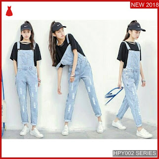 HPY002F117 Felisa Ripped Anak Jumpsuit Murah BMGShop