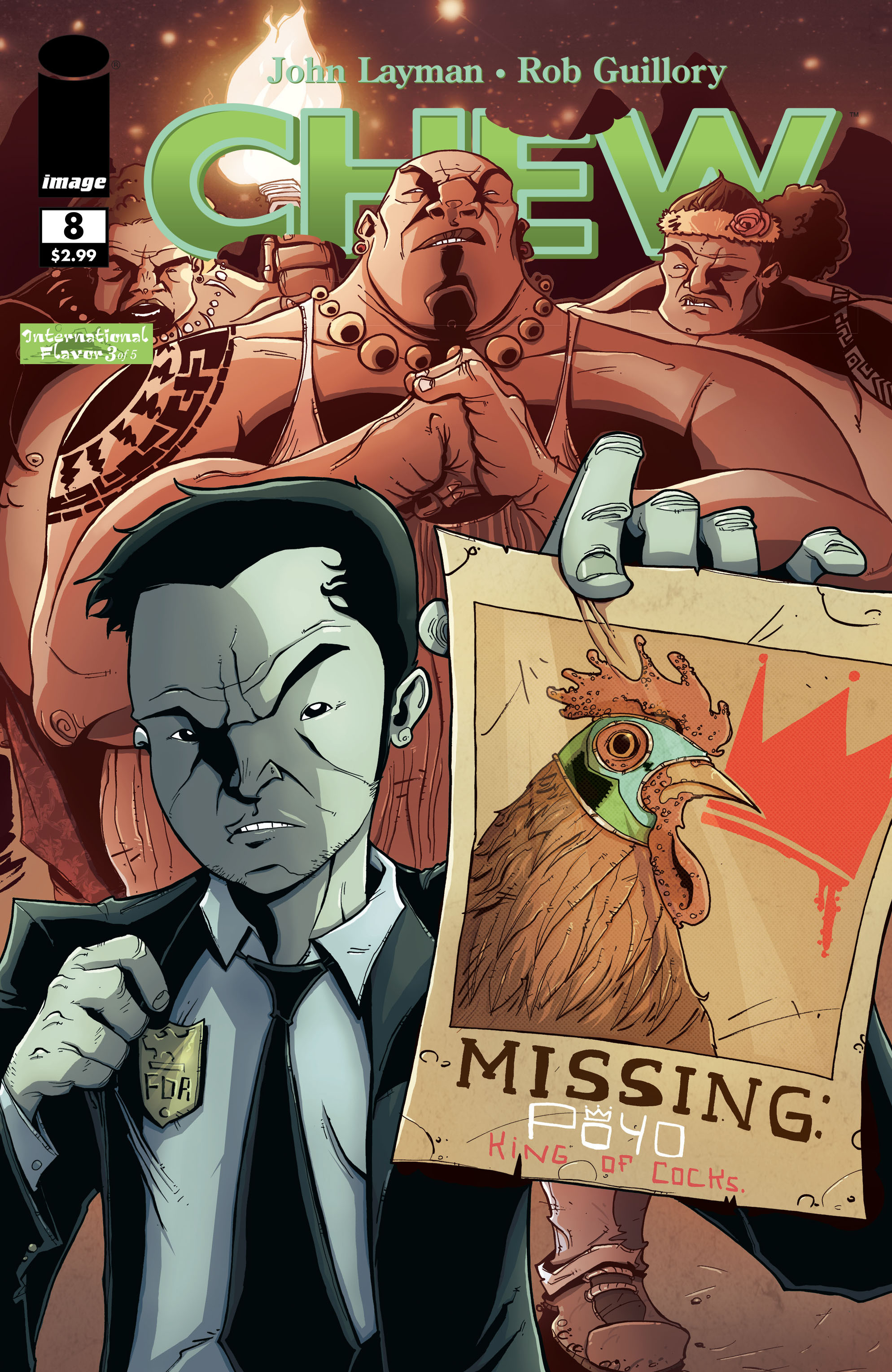 Read online Chew comic -  Issue #8 - 1