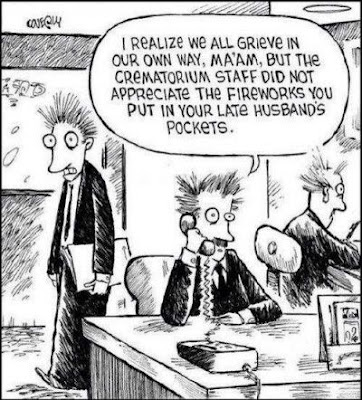 funeral home funny, funeral home comic, funeral home fireworks, crematorium fireworks, 4th of july funny, 4th of july comic, funeral director jokes