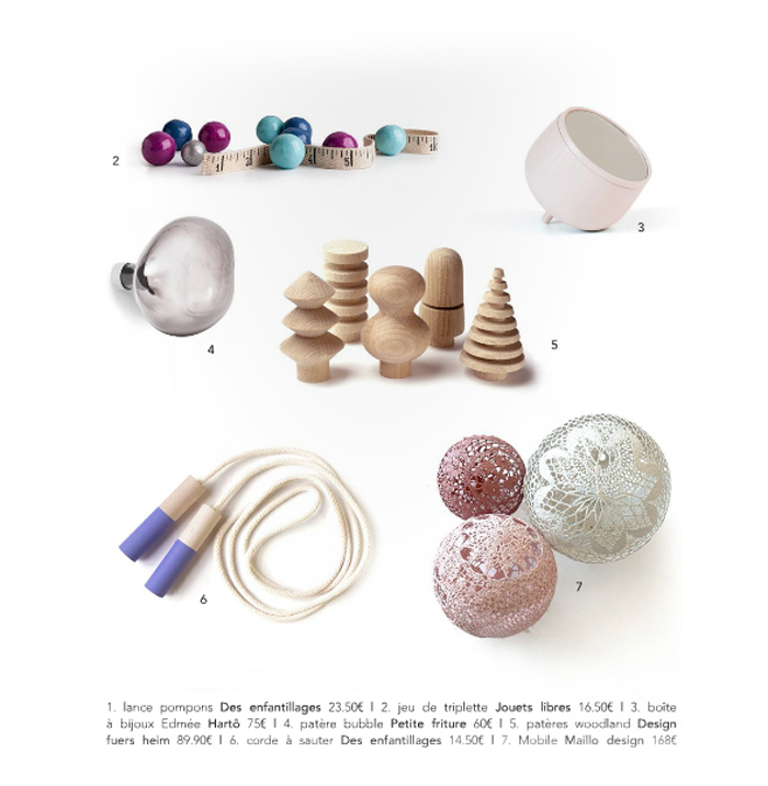 gifts selection by Les enfants du design - special Noël