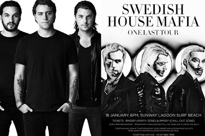 Swedish House Mafia, Bakal, Persembah, Parti, Rave, Terhebat, Hiburan