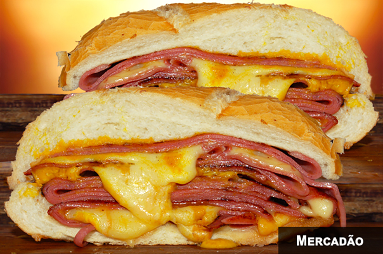 Wat ik gegeten heb Braziliaans Broodje Mortadella