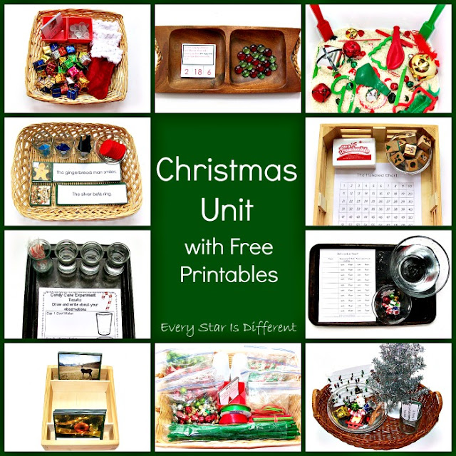 Christmas Unit with Free Printables