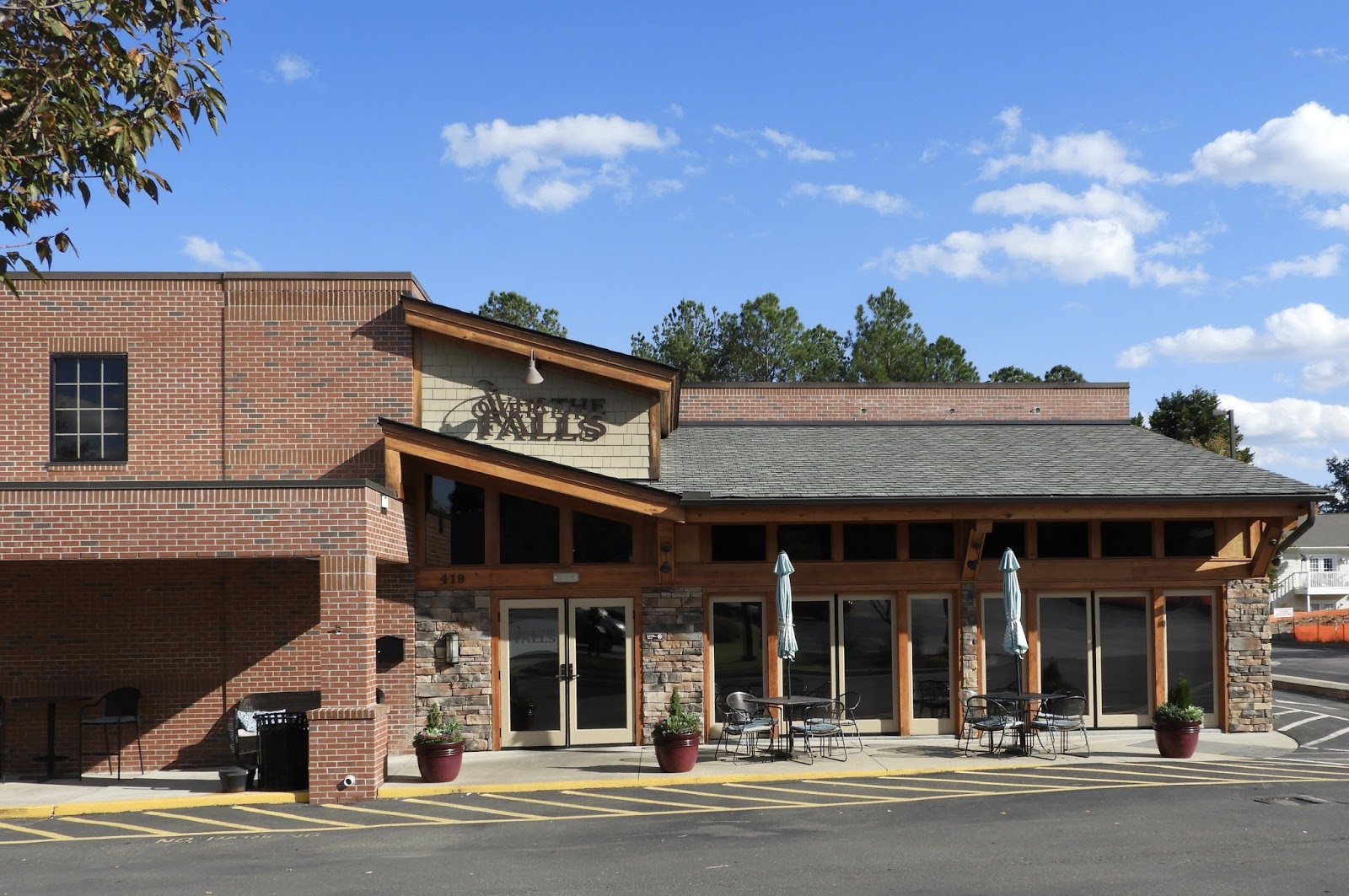 Over the Falls Restaurant in Wake Forest North Carolina