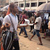 Man with strange hair turned heads at Onitsha Main Market