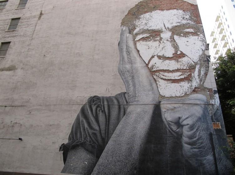Vhils's Chipped Wall Portraits Seen On www.coolpicturegallery.us