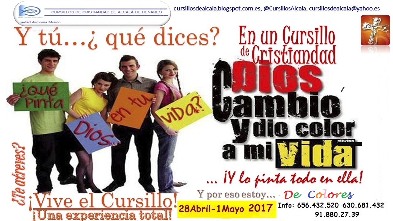 CURSILLOS DE CRISTIANDAD DE ALCALÁ PARA QUIÉN ES EL CURSILLO
