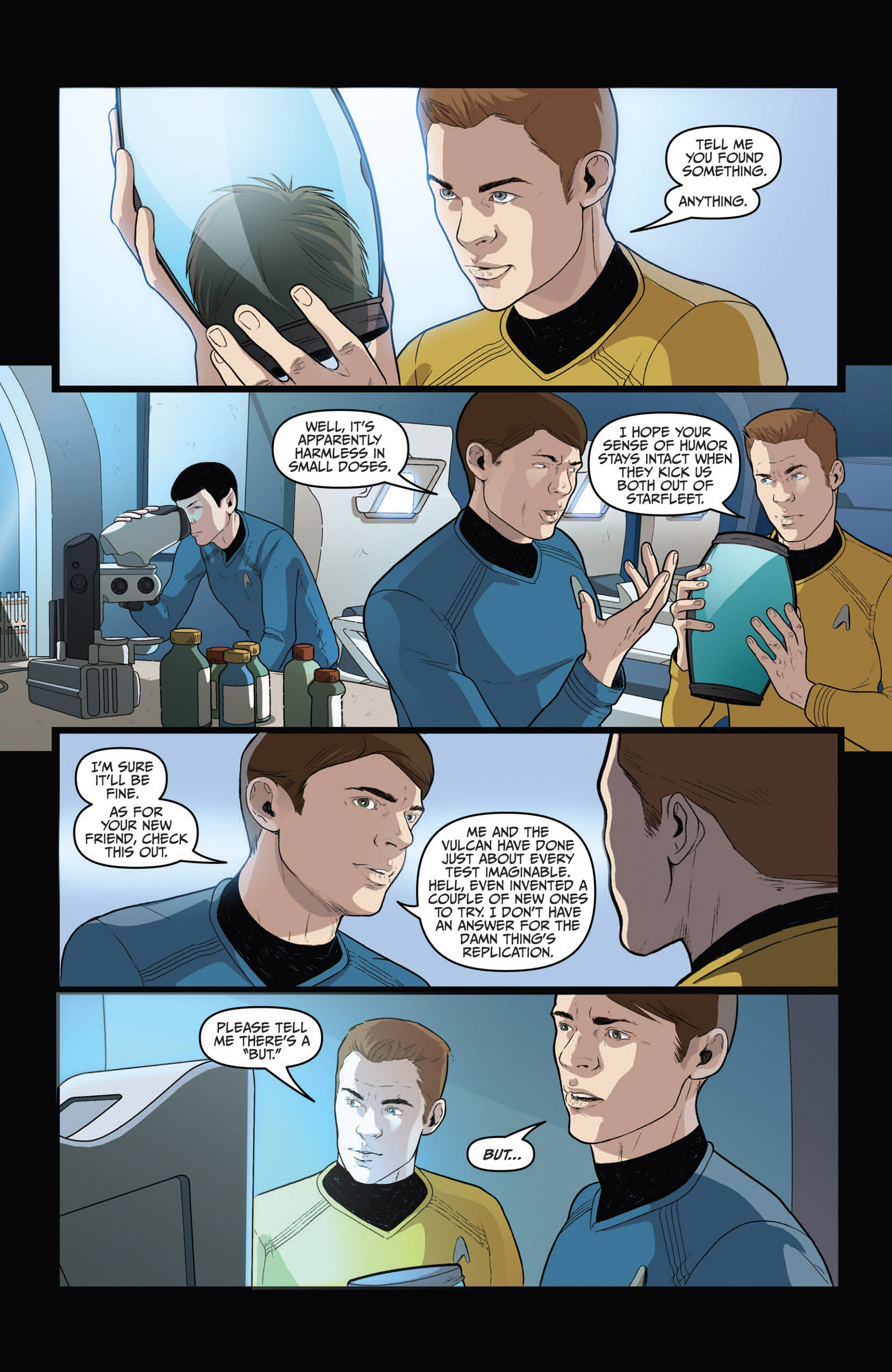 Read online Star Trek (2011) comic -  Issue #12 - 13