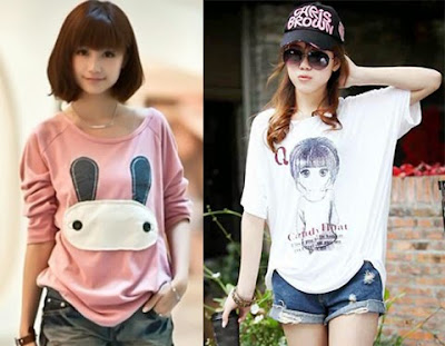 kaos korea Hasil gambar untuk gambar kaos korea cewek