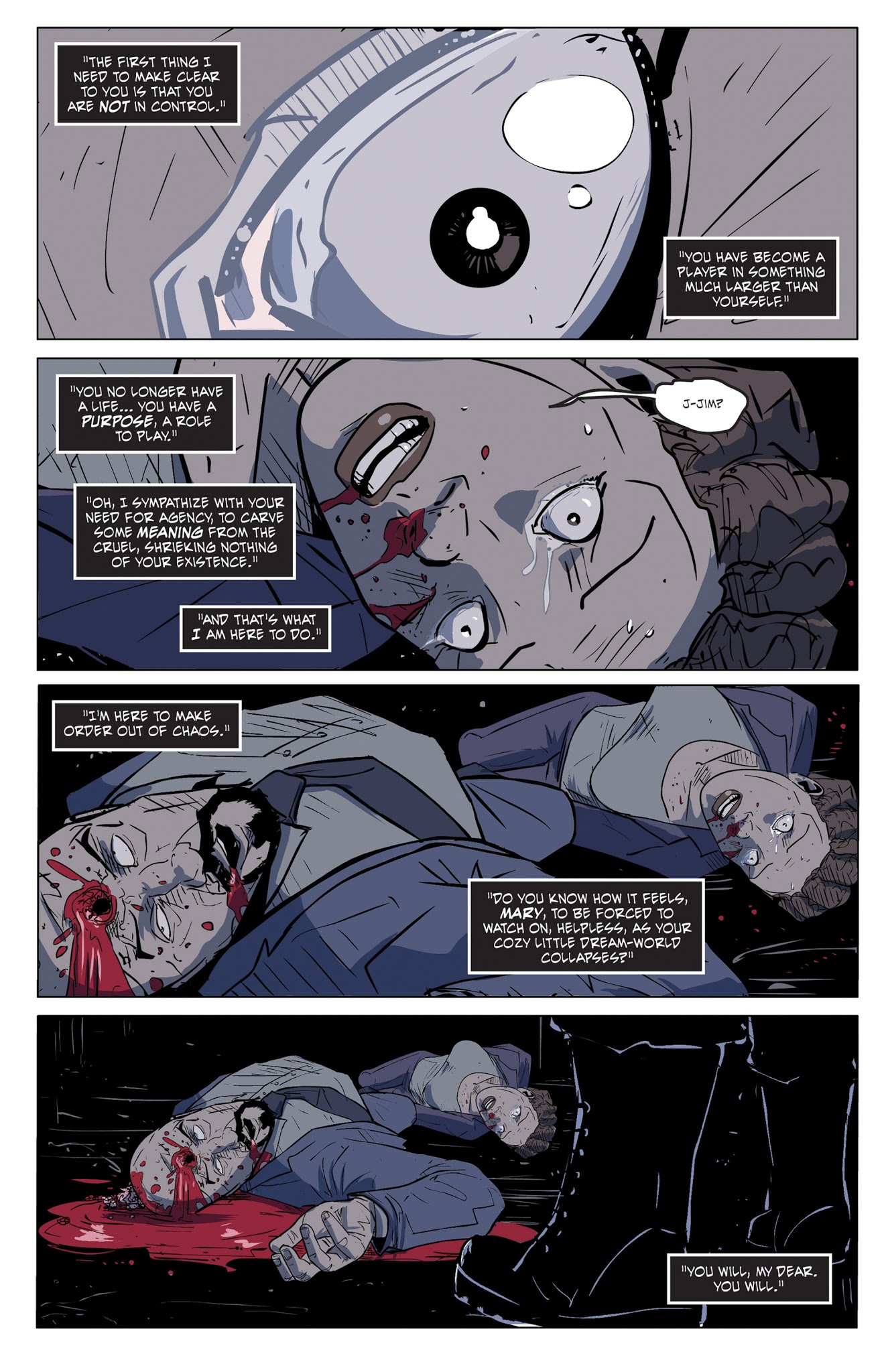 Read online Oxymoron: The Loveliest Nightmare comic -  Issue #1 - 5