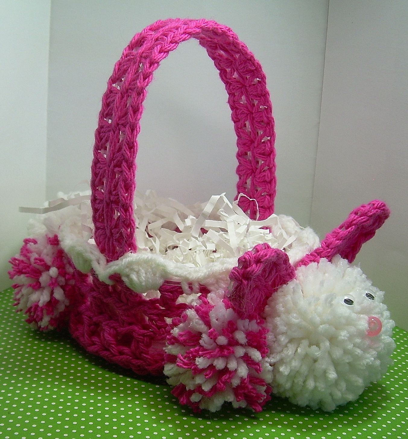 BethAPalooza Crocheted Bunny Baskets