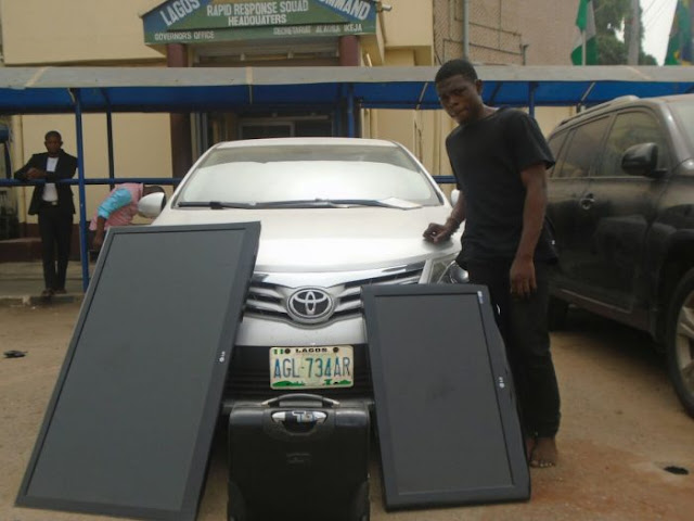 man steals employers dog and car