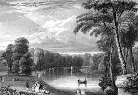 Kensington Gardens  from Views in Kensington Gardens by J Sargeant (1831)