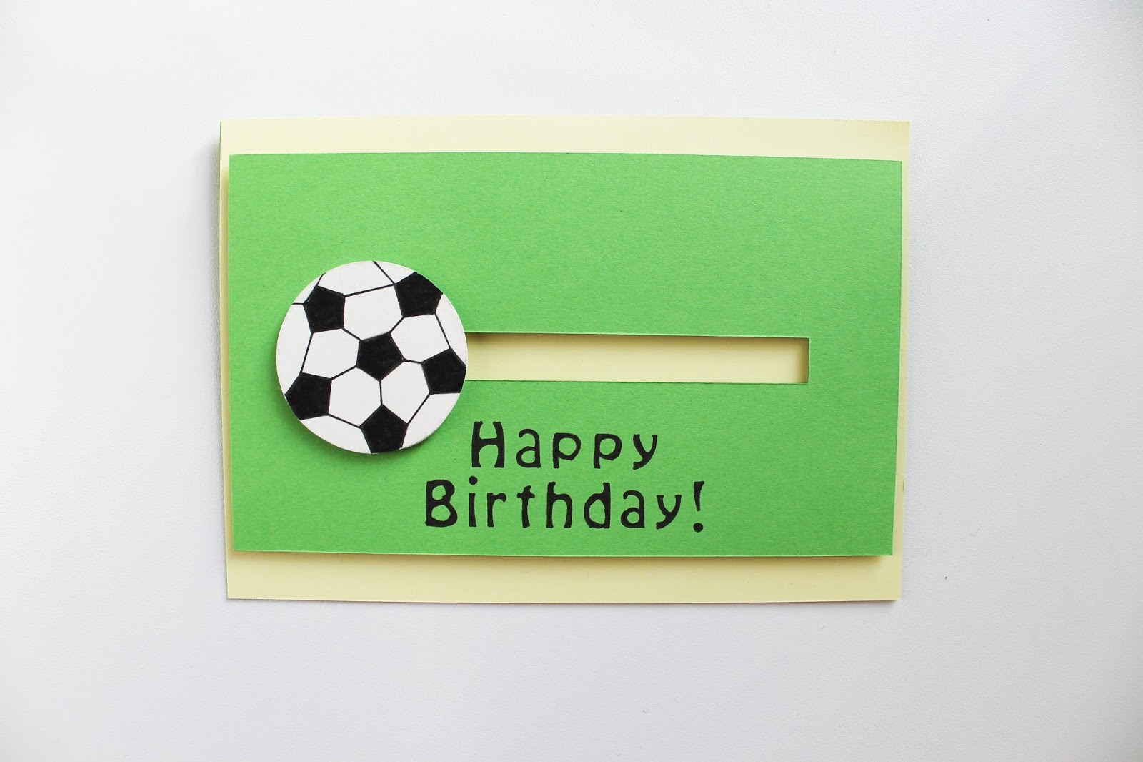 JulySunShine: DIY Fußball-Karte JulySunShine: DIY Fußball-Karte