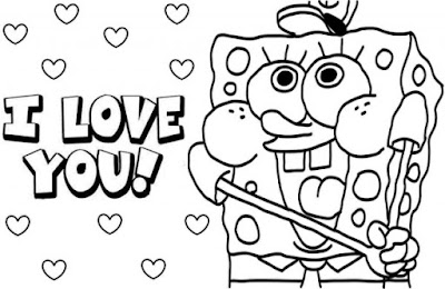 Love Valentines Day Coloring Pages to Print