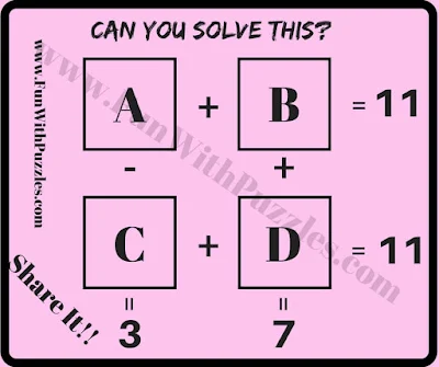 Easy Maths Puzzle Question for Teens | Maths Brain Teaser