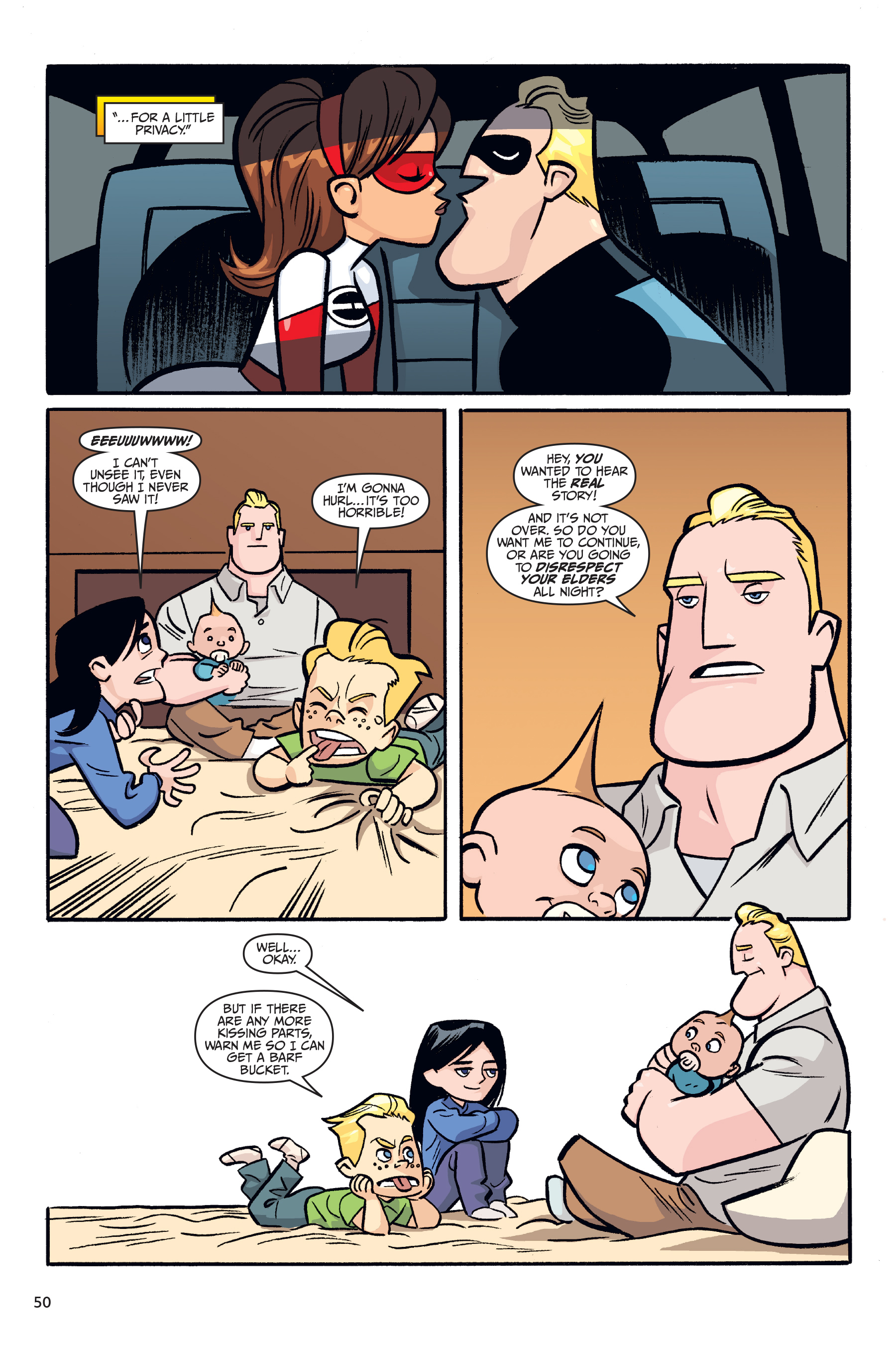 Read online Disney / Pixar The Incredibles 2: Crisis In Mid-Life! & Other Stories comic -  Issue # _TPB - 50