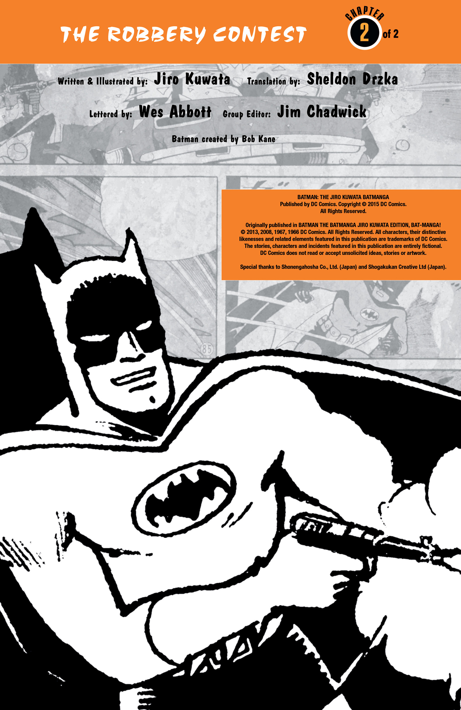 Read online Batman - The Jiro Kuwata Batmanga comic -  Issue #48 - 2