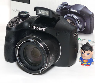 Kamera Prosumer Sony DSC-H300 Fullset di Malang
