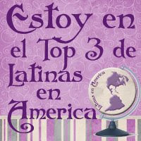 ESTOY EN EL TOP 3 DE LATINAS EN AMERICA