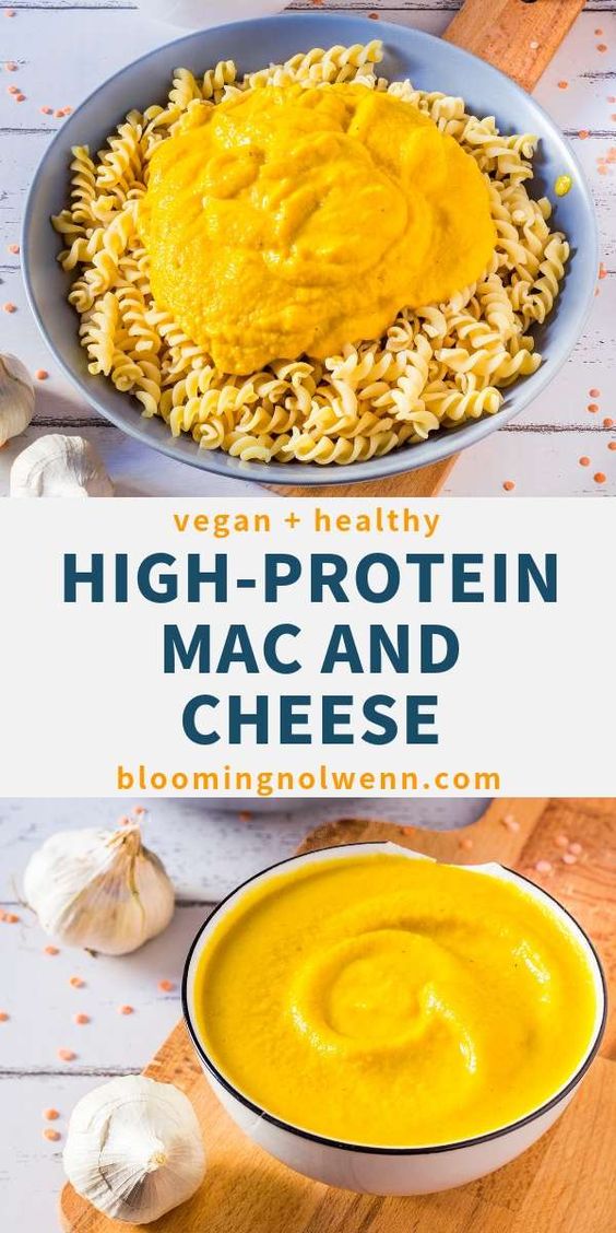 HighProtein Vegan Mac and Cheese Healthy, GlutenFree Word to Your