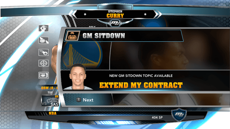 NBA 2k14 MyCareer Mod : Stephen Curry - hoopsvilla