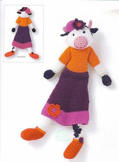 PATRON GRATIS VACA AMIGURUMI 34401 PATRON GRATIS VACA AMIGURUMI 34401