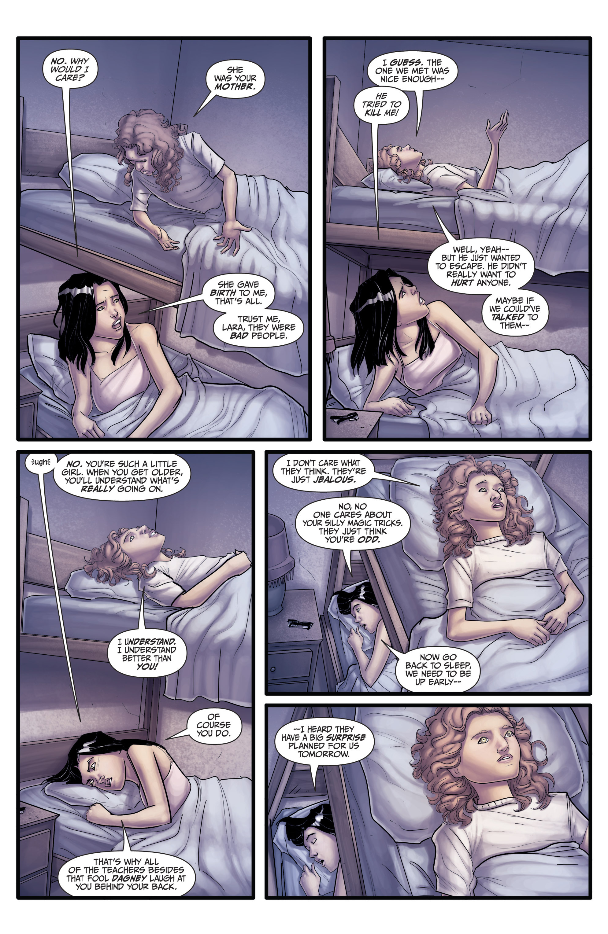 Read online Morning Glories comic -  Issue #20 - 19