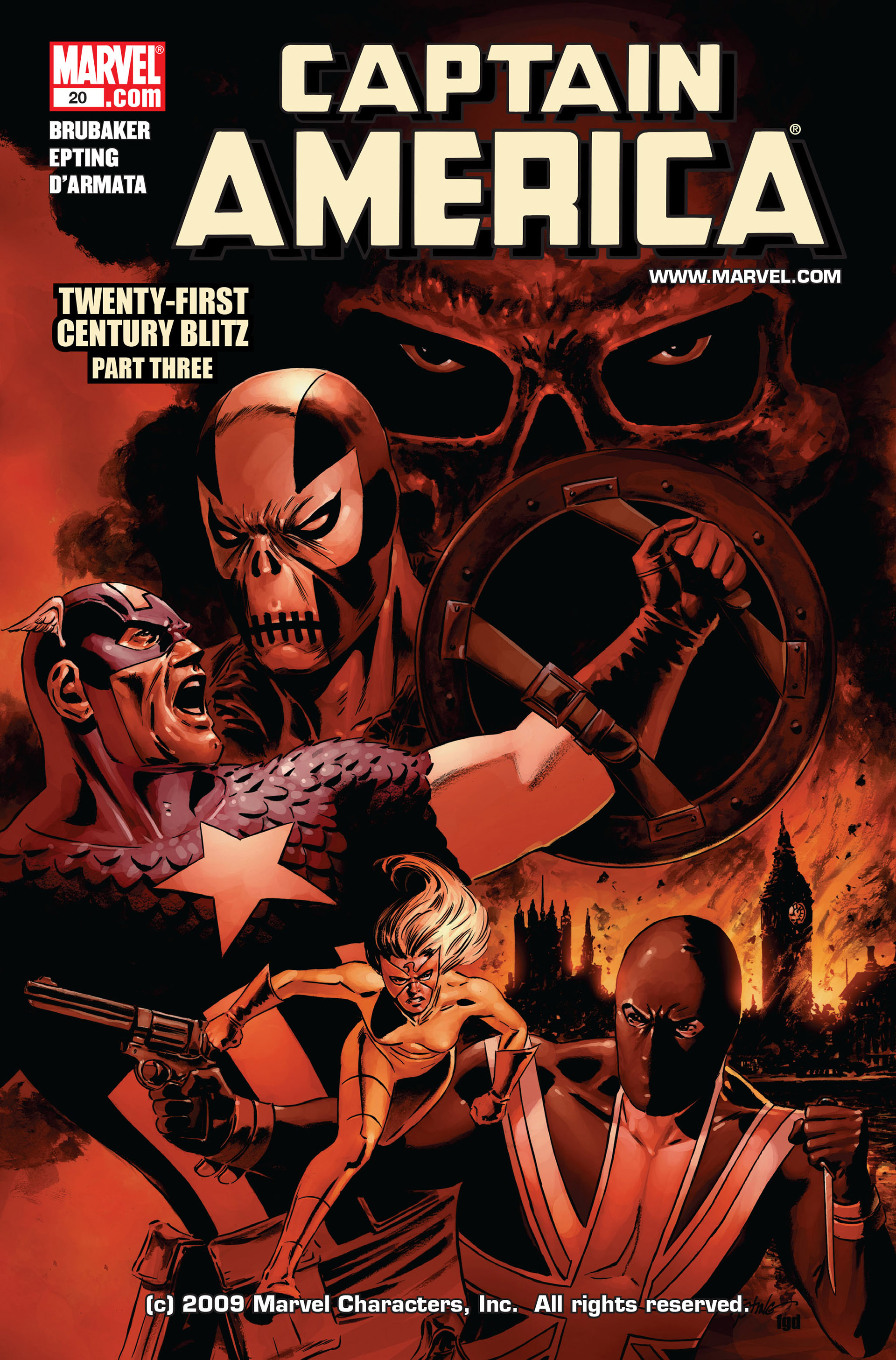 Captain America (2005) Issue #20 #20 - English 1