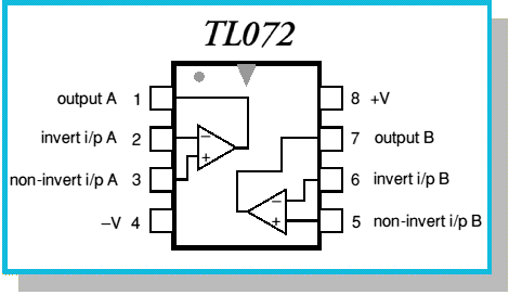 TL072 Op-Amp based 11-90 hz Subwoofer Filter |Free electronic circuit