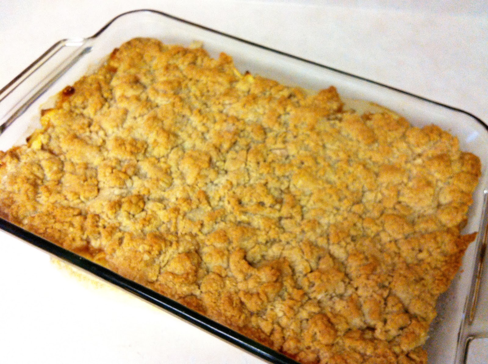 Handmade by CJ Maple Oatmeal Apple Crisp