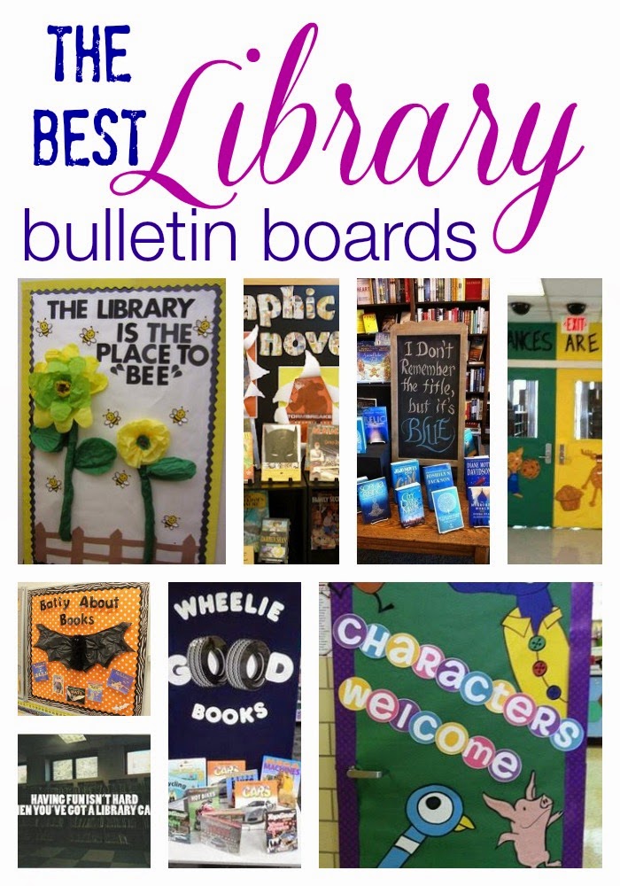 Mrs. Stembrarian: The BEST Library Bulletin Boards from Pinterest in ...