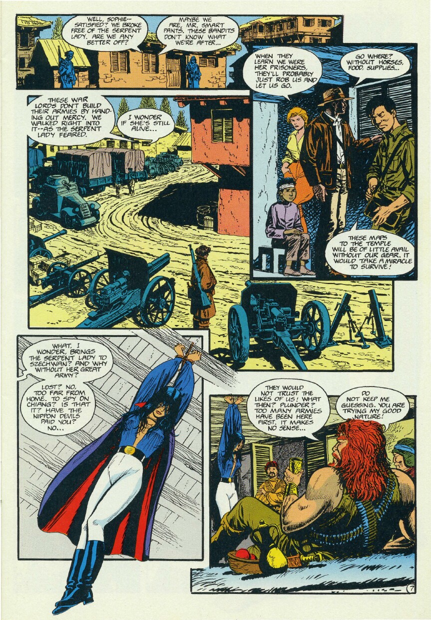 Read online Indiana Jones: Thunder in the Orient comic -  Issue #6 - 9