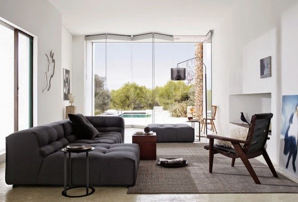 Luxury designer sofas for the living room from Italy