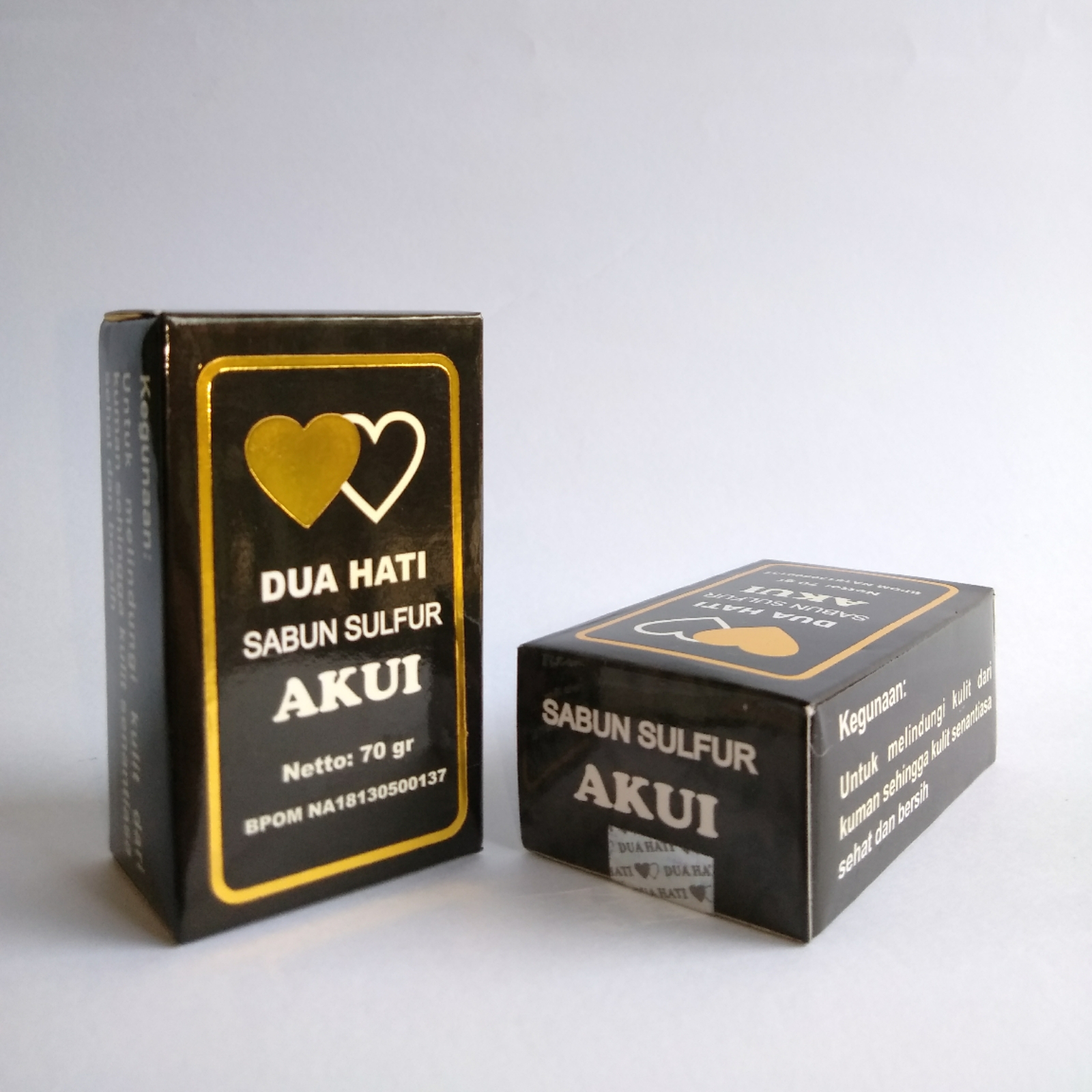 Sabun Sulfur Akui Dua Hati Original