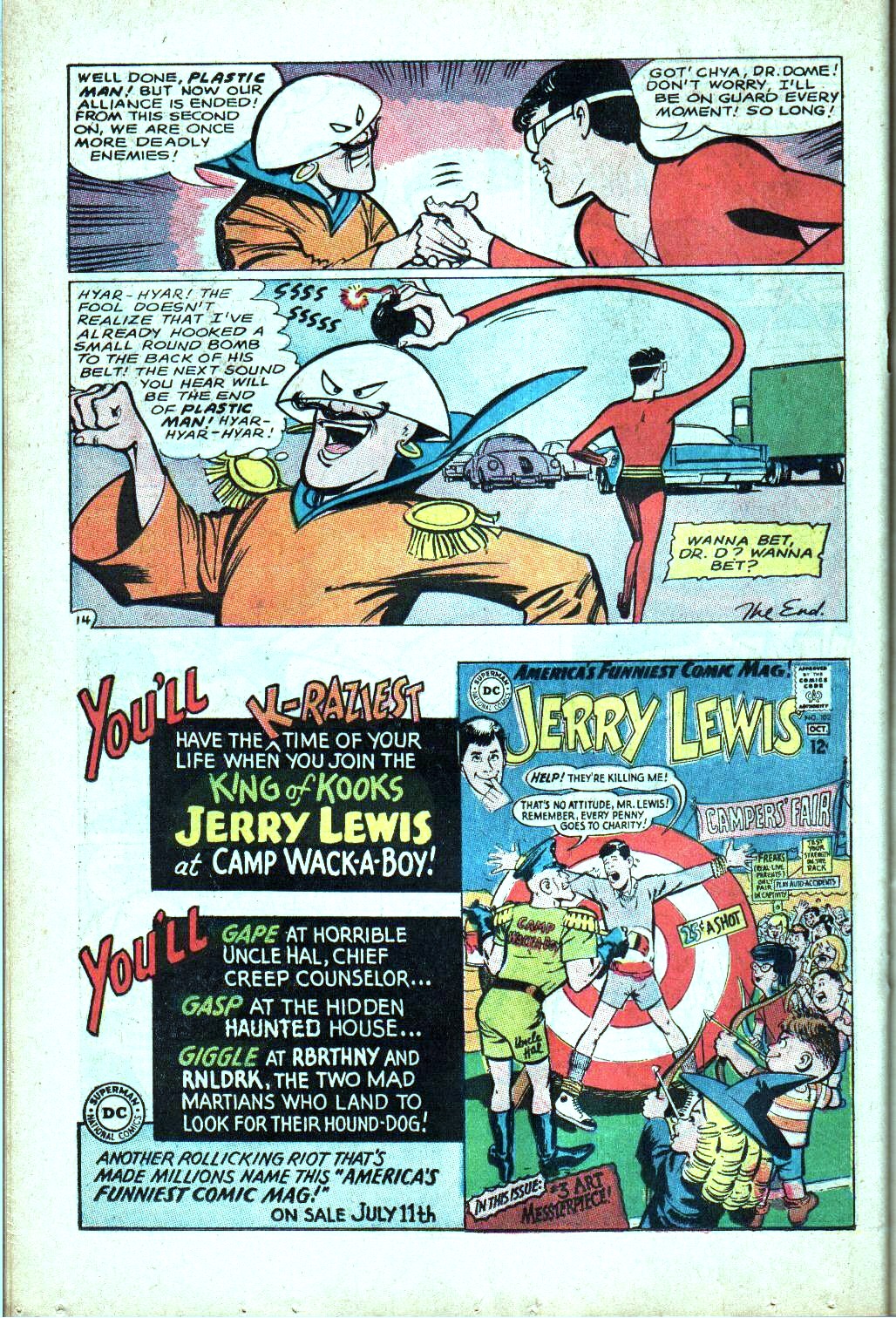 Read online Plastic Man (1966) comic -  Issue #6 - 22