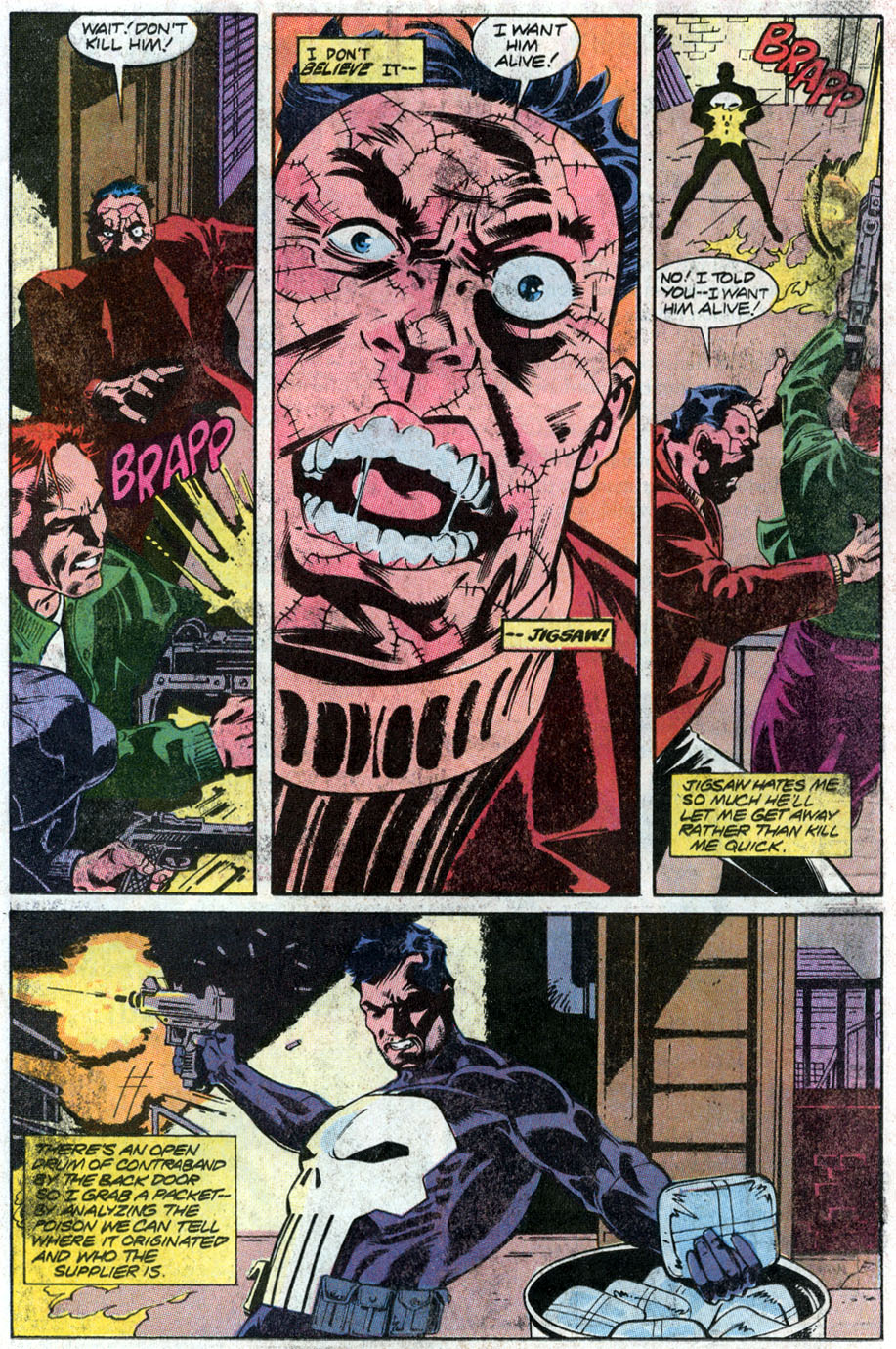 The Punisher (1987) Issue #35 - Jigsaw Puzzle #01 #42 - English 8